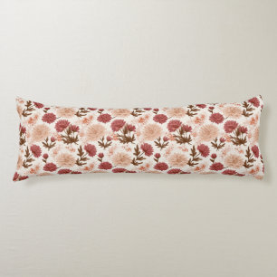 Chrysanths Bouquet Floor Décor Victorian Sofa Body Cushion