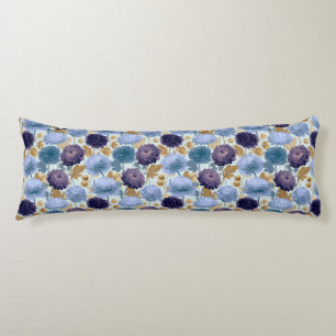 Chrysanths Flower Decorative Design Classic Pregna Body Cushion