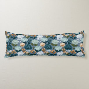 Chrysanths Flower French Country Coastal Travel Body Cushion