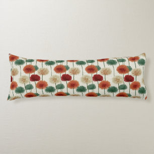 Chrysanths Garden Interior Design Hawaiian Bed Body Cushion