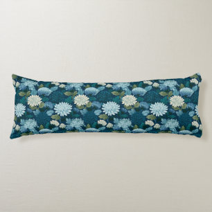 Chrysanths Print Cosy Home Cottagecore Decorative Body Cushion