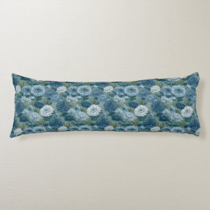 Chrysanths Texture Entryway Decor Vintage Pregnanc Body Cushion
