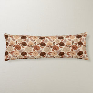 Chrysanths Texture Farmhouse Decor Classic Memory  Body Cushion