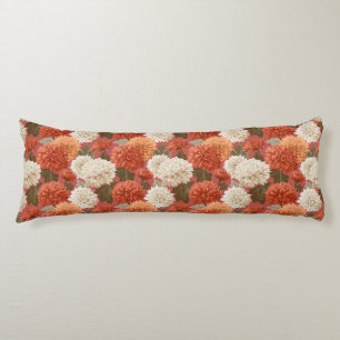 Chrysanths Texture Floor Décor Artistic Bed Body Cushion