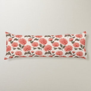 Chrysanths Texture Indoor Decoration Timeless Trav Body Cushion