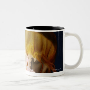 Chrysaora fuscescens,  Pacific Sea nettle Two-Tone Coffee Mug