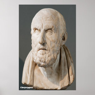 Chrysippus / Greek Philosopher Poster