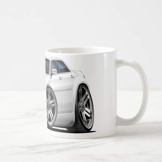 Chrysler 300 White Car Coffee Mug (Right)