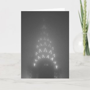 Chrysler Buiding in Fog Card