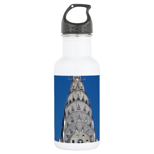 Chrysler Building 532 Ml Water Bottle (Front)