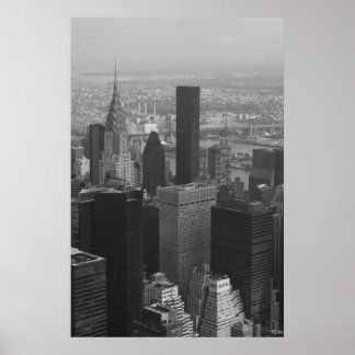 Chrysler Building and Midtown Poster