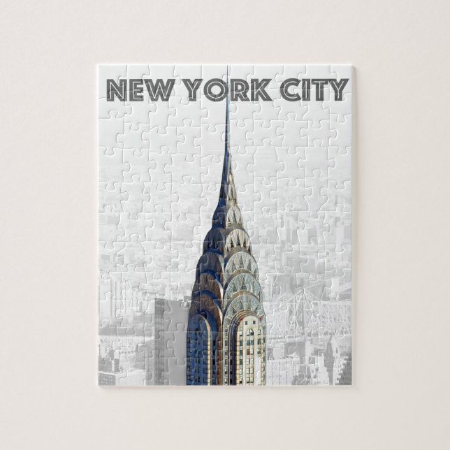 Chrysler Building New York City Jigsaw Puzzle (Vertical)
