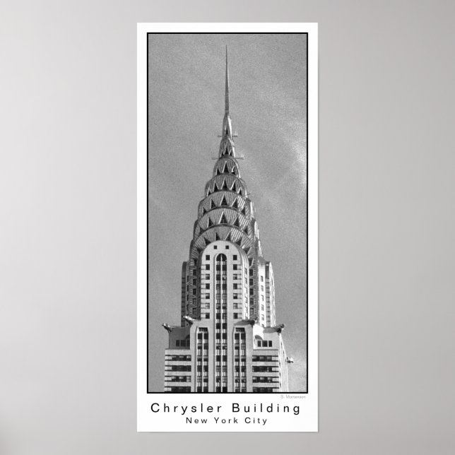 Chrysler Building / New York City Poster (Front)