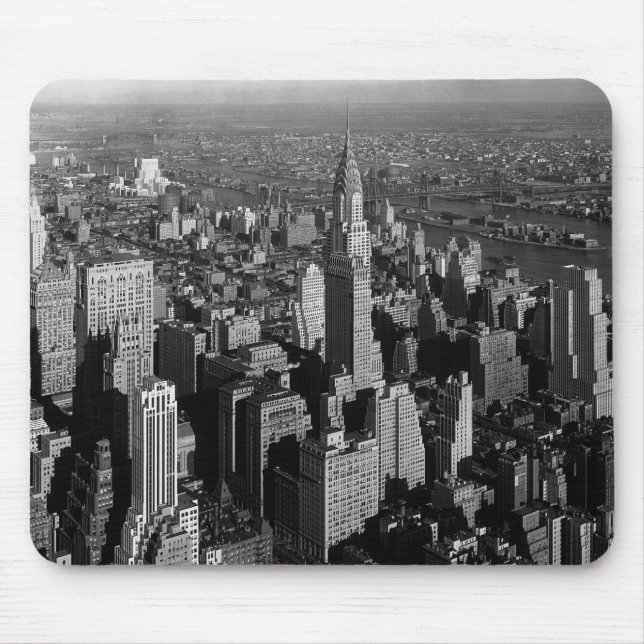 Chrysler Building New York Manhattan Mouse Mat (Front)