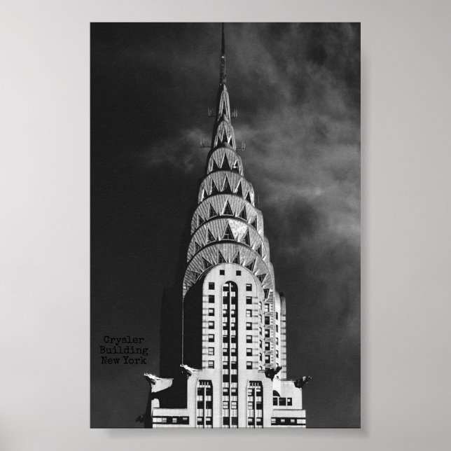 Chrysler Building New York Poster (Front)