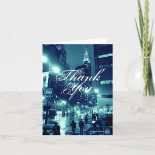 Chrysler Building NYC Thank You Card