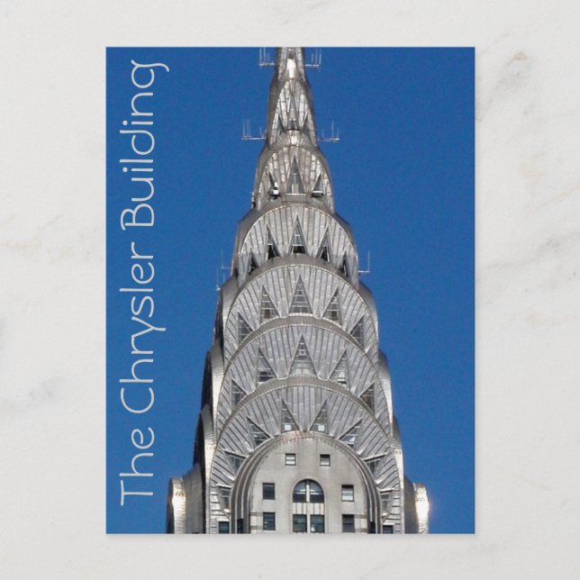 Chrysler Building Postcard (Front)