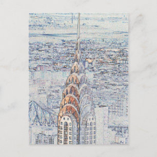Chrysler Building Postcard