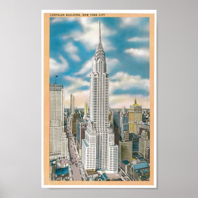 Chrysler Building Poster (Front)