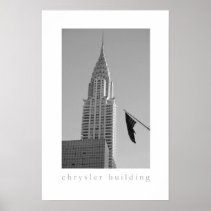 Chrysler Building Poster