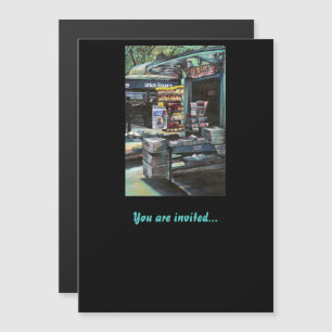 Chrysocolia Morning, Union Square, NYC Magnetic Invitation
