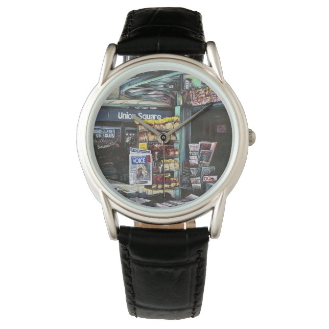 Chrysocolia Morning, Union Square, NYC Watch (Front)