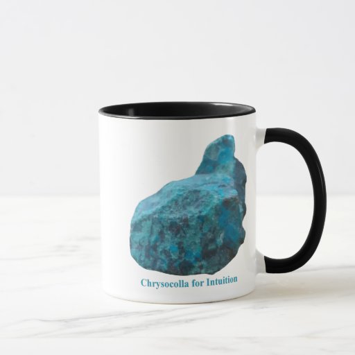 Chrysocolla for Intuition Mug by IreneDesign2011