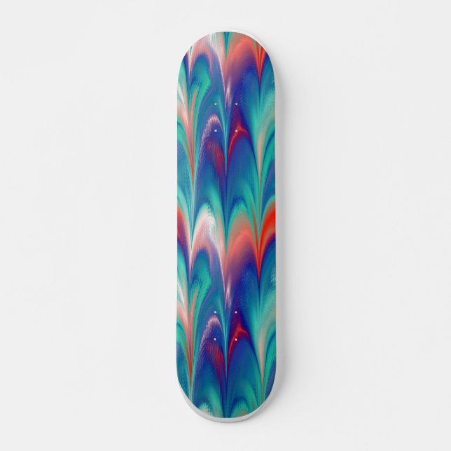 Chrystal Marble 2 Skateboard (Front)