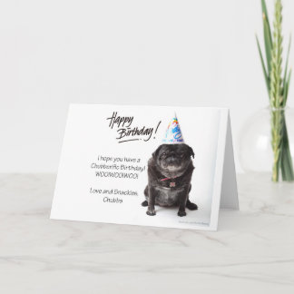 Chubbs The Wampug Birthday Card