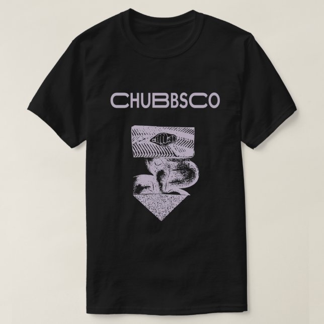 Chubbsco Purple grainy temple T-Shirt (Design Front)