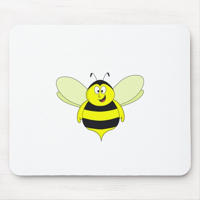 Chubby Bee Mouse Mat (Front)