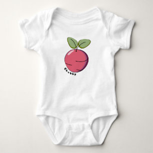 Chubby Beet Baby Bodysuit