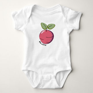 Chubby Beet Baby Bodysuit