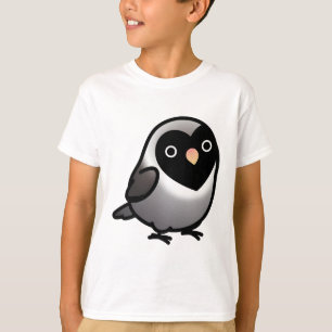 Chubby Black-masked Mauve Grey Lovebird T-Shirt