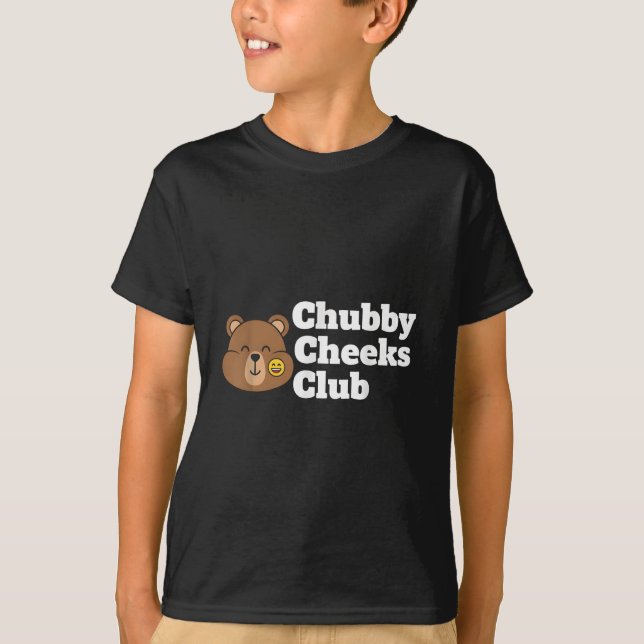 Chubby Bo Cheeks Club T-Shirt (Front)