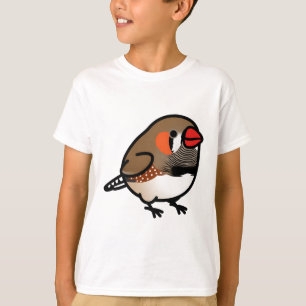 Chubby Brown Zebra Finch T-Shirt