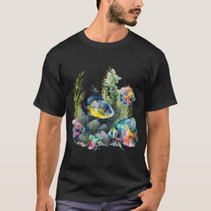 Chubby Cat Fishing T-Shirt
