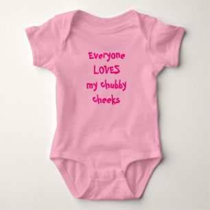 Chubby Cheeks Baby Bodysuit