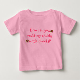 Chubby Cheeks. Baby T-Shirt