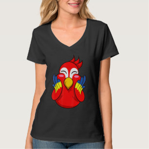 Chubby Cheeks Parrot T T-Shirt