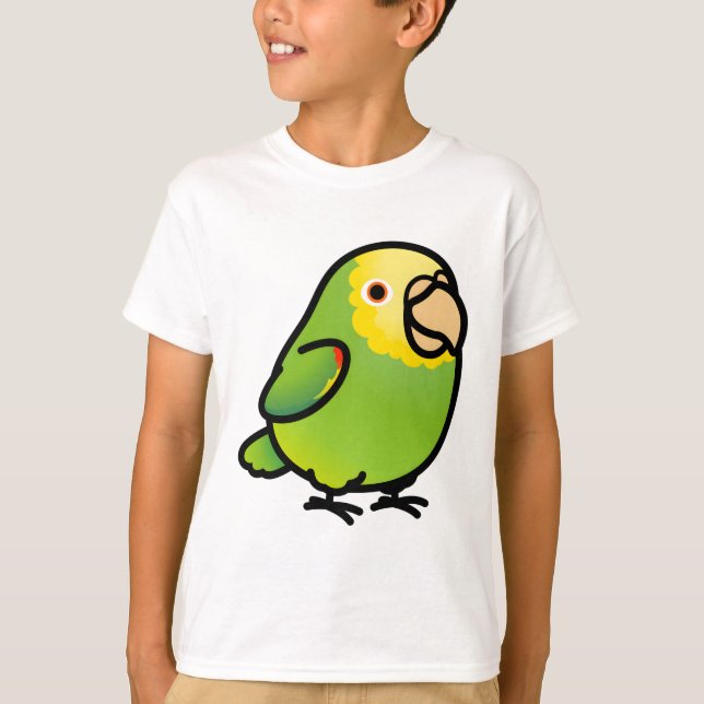 Chubby Double Yellow-headed Amazon T-Shirt (Front)