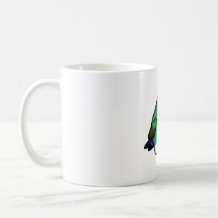 Chubby Glowing Puffleg Hummingbird Coffee Mug