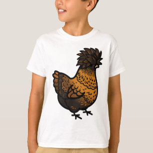 Chubby Golden Polish Chicken T-Shirt