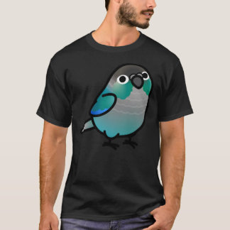 Chubby Green Cheek Conure Turquoise  T-Shirt