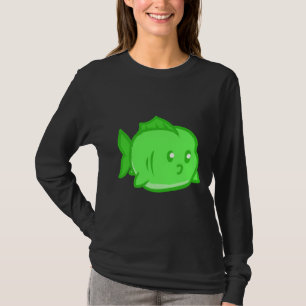 Chubby Green Fish T-Shirt