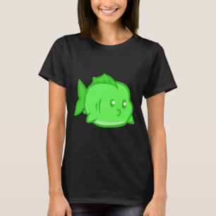 Chubby Green Fish T-Shirt