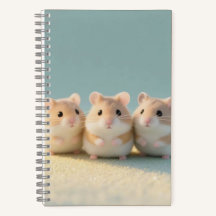Chubby Hamster Trio Friendship Moments