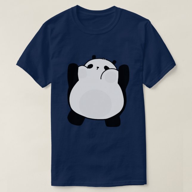 Chubby Little Panda T-Shirt (Design Front)