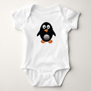 Chubby Little Penguin Baby Tee