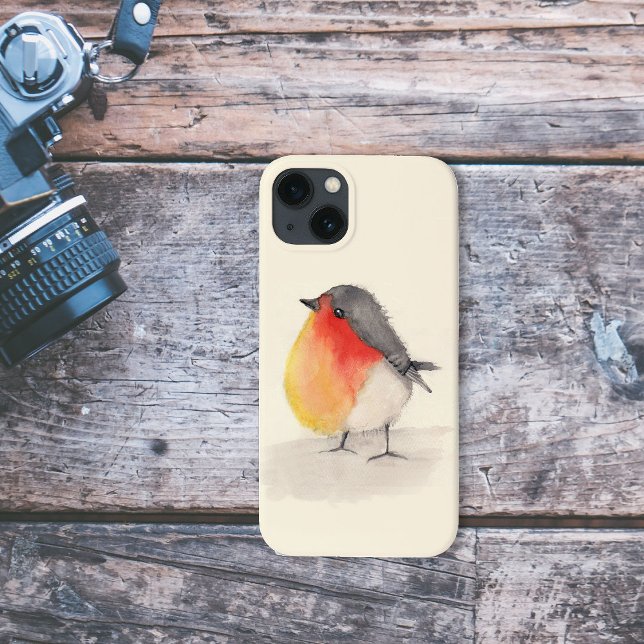 Chubby Little Robin Case-Mate iPhone Case (Creator Uploaded)